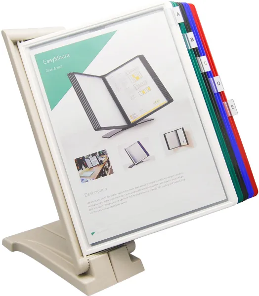 Q-connect Quickfind sistema de registo multicolorido
