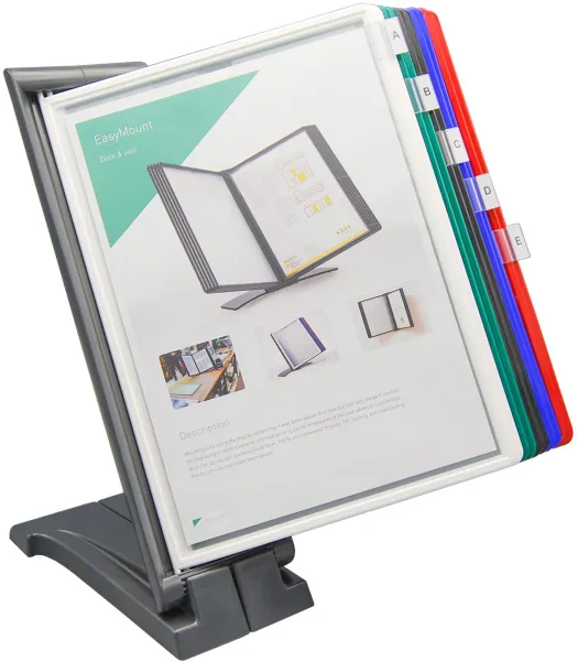 Q-connect Quickfind sistema de registo multicolorido