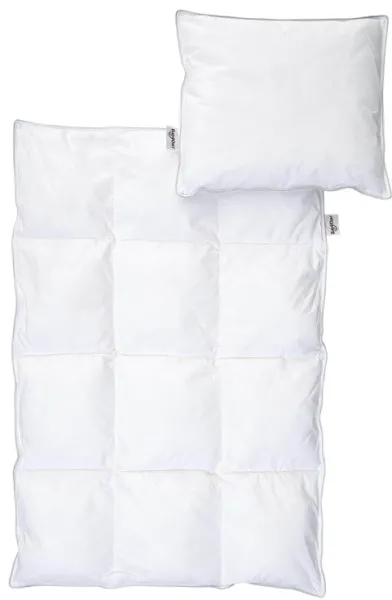 BabyDan Heart Microfiber edredão e almofada para bebé, 67x100/40x45 cm