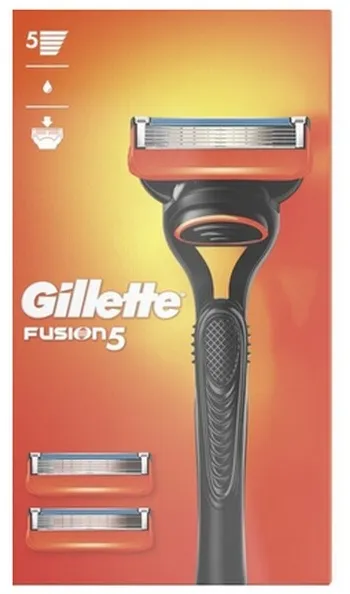 Gillette - Máquina de barbear Fusion5 + 3 lâminas de substituição