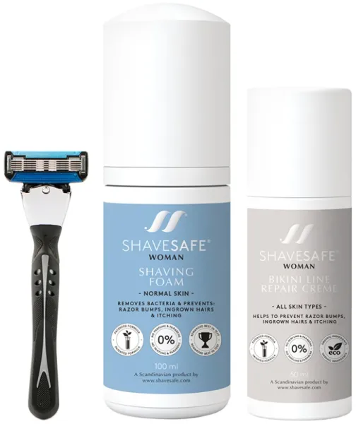 ShaveSafe Woman Kit - Pele Normal