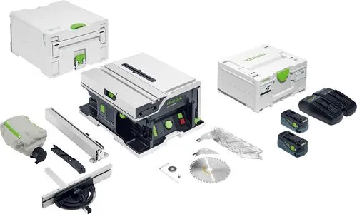 Festool Serra de mesa a bateria CSC SYS 50 EBI-Plus