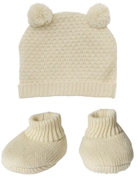 Conjunto de Tricô para Bonecas Heless Algodão Orgânico 35-45 cm