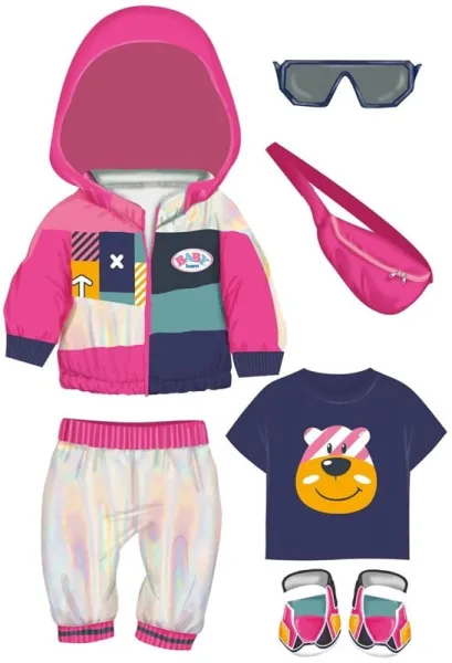 Conjunto de Luxo de Bicicleta Baby Born 43 cm