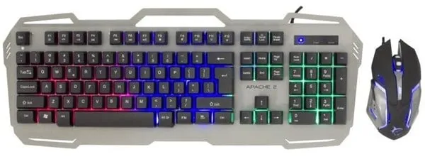 White Shark GMK-1801 Apache 2 - Teclado de gaming - Inglês - UK