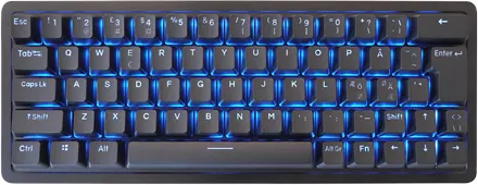 Mountain Everest 60 - 60% - Linear 45 Speed - Teclado Gaming - Nórdico - Preto