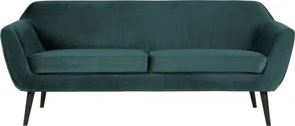 Rocco, Sofá de lounge, verde, H75x187x82 cm