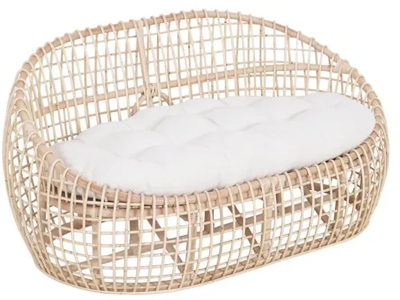 Sakai sofá lounge de 2 lugares 137x84x67cm