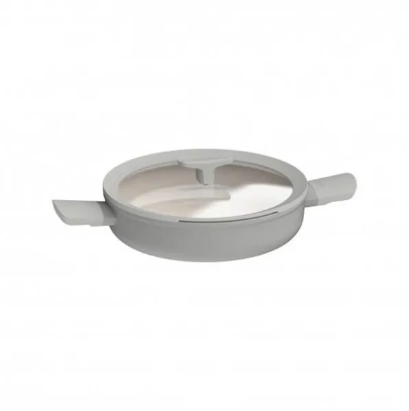 BergHOFF Frigideira sauté com tampa e 2 pegas antiaderente Balance Moonmist 26cm
