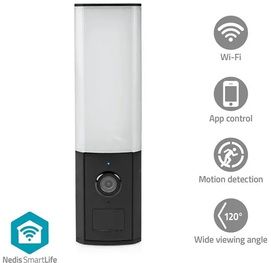 Câmara exterior Nedis SmartLife