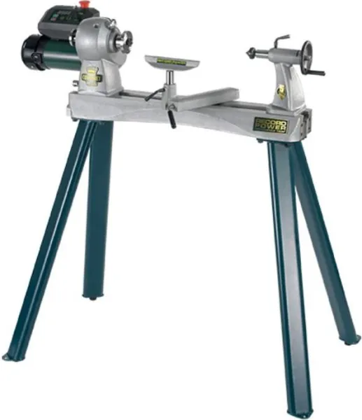 Torno de madeira Record Coronet Herald com velocidade variável - M33
