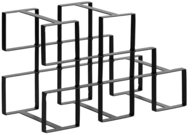 LAFORMA Edur garrafeira - ferro preto